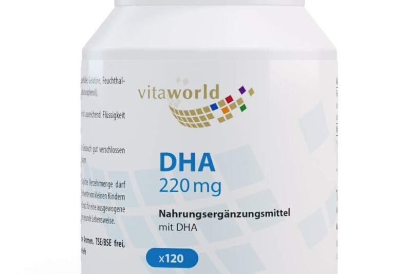 Vitaworld Omega DHA, 220 mg DHA and 50 mg EPA per capsule, 120 capsules